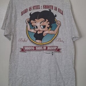 Tultex Gray Graphic Tee